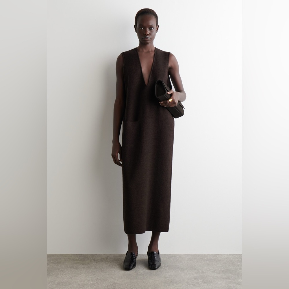 Viral COS Wool Midi Dress